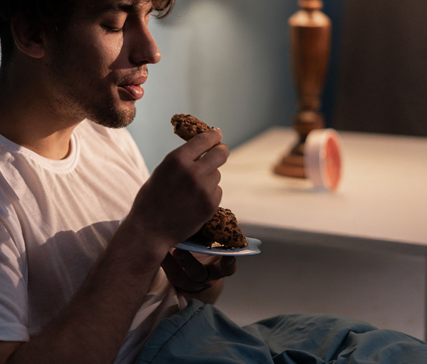 Cozy Bedtime Sweet Moment